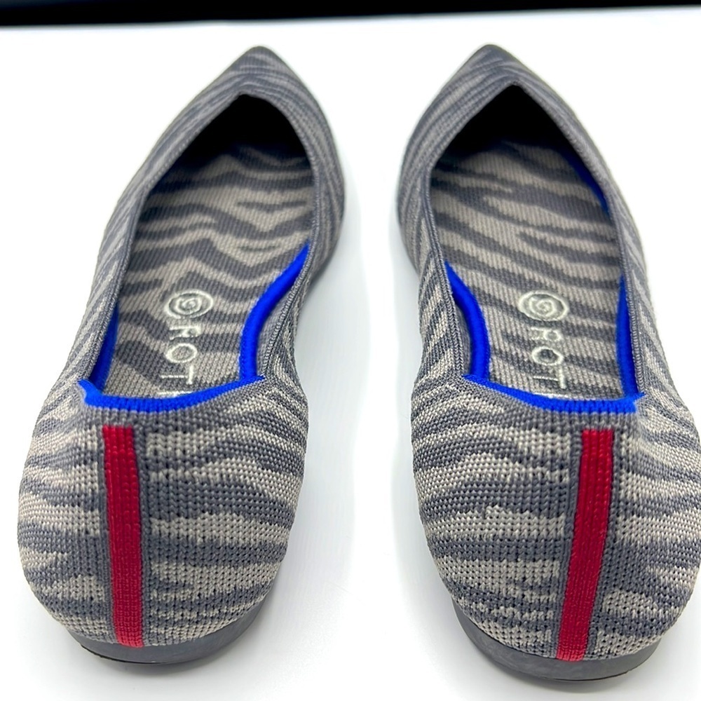 COPY - Rothy’s grey zebra color shoes for women size 8.5 - Picture 8 of 8